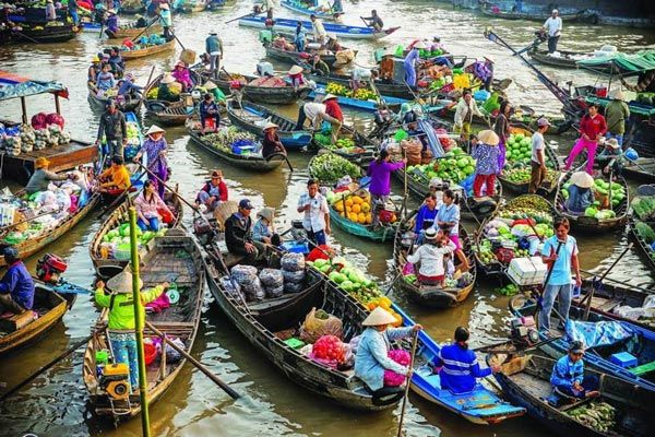 Về miền Tây không thể bỏ qua chợ nổi Cái Răng Cần Thơ - Nguyễn Duy Travel